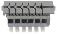 261-106-341-000 Wago 261-106/341-000 Non-Fused Terminal Block, Grey, 24A