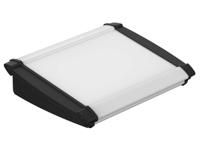 92850200hmt1-atph-1850-0200 Bopla Alu-Topline Series Black Aluminium Desktop Enclosure, Sloped Front, 150 x 181.2 x 53.2mm