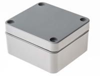 38101000-pk-101 Bopla Euromas Polymas Series Silver Polyamide Enclosure, IP65, Silver Lid, 58 x 64 x 34mm