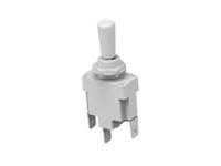 07-1-2-15 TE Connectivity Toggle Switch, Through Hole Mount, On-Off-On, SPDT, Quick Connect Terminal