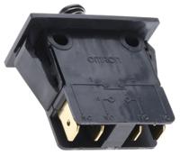 d2d-1100 Omron Door Micro Switch, Plunger, SPDT 16 A @ 250 V ac, -25 → +85°C