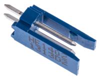 281695-2 TE Connectivity AMPMODU HE14 Series Straight Through Hole PCB Header, 2 Contact(s), 2.54 mm Pitch, 1 Row, Shrouded