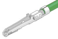 105300-2100 Molex 105300 Series Female Crimp Terminal, Crimp or Compression Termination, 22AWG Min, 20AWG Max
