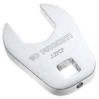 j16cf Facom J.CF Series Open Ended Insert Spanner Head, 16 mm, 3/8in Insert, Chrome Finish