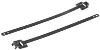 547-4399 RS PRO Cable Tie, Releasable, 230mm x 10 mm, Metallic 316 Stainless Steel, Pk-100