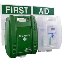 222-3780 RS PRO First Aid & Eyewash Kit for 25 → 100 Person/People, Wall Mounted