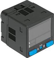 span-b2r-g18m-pn-pn-l1 Festo Pressure Switch 5bar, 15 → 30V, IP40 1 bar