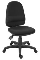 181-2094 RS PRO Black Fabric Typist Chair