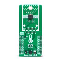 mikroe-6417 MikroElektronika Temp ISO Click Temperature Sensor Development Board for ISOTMP35-Q1 MikroBus