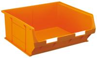 469-6740 RS PRO PP Storage Bin, 376mm x 419mm x 180mm, Orange