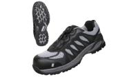 7414-1012-45 NITRAS SAFETY 7414 Unisex Black, Grey Fibreglass Toe Capped Safety Shoes, UK 11.5, EU 45