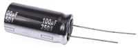 eeued2e101 Panasonic 100μF Aluminium Electrolytic Capacitor 250V dc, Radial, Through Hole - EEUED2E101