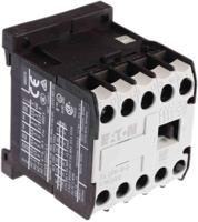 051643-dileem-10-g24vdc Eaton xStart Contactor, 24 V dc Coil, 3-Pole, 6.6 A, 3 kW, 3NO, 690 V ac