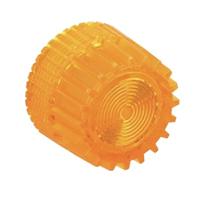 9001a7 Schneider Electric Amber, Clear Push Button Cap for Use with Push Button, 30mm