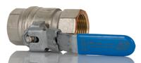 812-5188 RS PRO Brass Full Bore, 2 Way, Ball Valve, Threaded, BSP 1in, 14bar Operating Pressure
