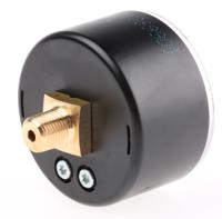 7203476 WIKA Analogue Pressure Gauge 6bar Back Entry 50mm Outside Diameter, With RS Calibration