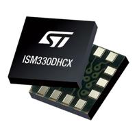 ism330dhcxtr STMicroelectronics 6-Axis Sensor 1.71 V 3.6 V, SPI, VFLGA