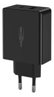1001-0096 Ansmann 65W USB Adapter AC/DC Adapter 5 → 20 V dc Output, 2.4 → 3.25A Output