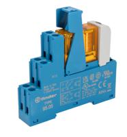 485281100060spa Finder 48 Series Interface Relay, DIN Rail Mount, 110V ac Coil, DPDT, 2-Pole