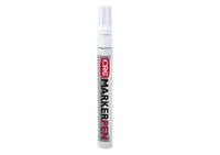 20395 CRC 3 mm Tip White Marker Pen