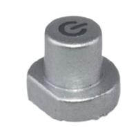 400eca01e C & K Metallic Tactile Switch Cap for ITS Series, 400ECA01E