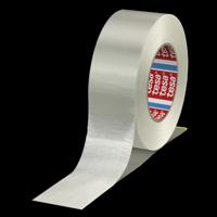 53398-00001-00 Tesa 53398 Transparent Strapping Tape, 50m x 50mm