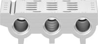 vabm-l1-10s-g18-4 Festo VABM series 4 station G 1/8 Manifold Base for use with VUVG-LK Series Individual Valves, 566560