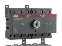 1sca105402r1001-ot80f3c ABB 3 Pole Base Mounting Changeover Switch - 80A Maximum Current, 37kW Power Rating, IP20