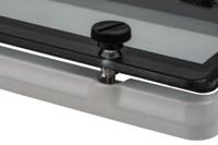 297-1229 RS PRO Grey Polycarbonate IP44 Inspection Window for use with 46277-3, DIN 43880