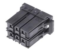 1-178129-6 TE Connectivity, Dynamic 3000 Female Connector Housing, 5.08mm Pitch, 6 Way, 2 Row