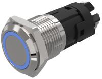 82-41521123 EAO 82 Series Illuminated Illuminated Push Button Switch, Momentary, Panel Mount, 16mm Cutout, SPDT, Blue LED, 12V,