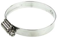 htm90p HI-TORQUE Stainless Steel Slotted Hex Worm Drive, 16mm Band Width, 70 → 90mm ID