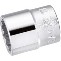 re-9 SAM 1/4 in Drive 9mm Standard Socket, 13mm, 25 mm Overall Length