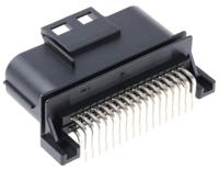 mx23a34nf1 JAE Automotive Connector Plug Black Through Hole 34 Way, Solder Termination MX23A34NF1