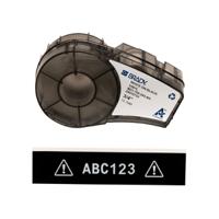 139743 Brady B-595 White on White on Black Label Printer Tape, 6.4 m Length, 19.05 mm Width