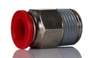 c01251038 Norgren Pneufit C Series Straight Threaded Adaptor, Push In 10 mm to R 3/8, Threaded-to-Tube Connection Style, Pneufit