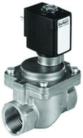 221995 Burkert Solenoid Valve , 2 Port, NC 1 in, 24 V dc, 1 in