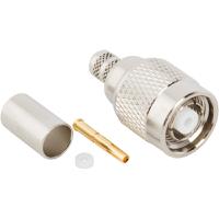 122408rp Amphenol RF 122408RP Series, Plug Cable Mount TNC Connector, 50Ω, Crimp Termination, Straight Body