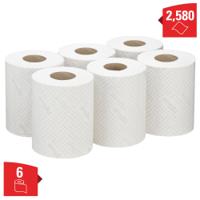6222 WYPALL WypAll L10 General Clean () Rolled White Paper Towel, 380 x 183mm, 1680 Sheets