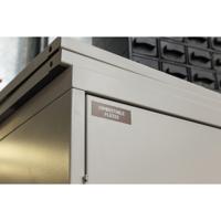 139736 Brady B-595 White on White on Brown Label Printer Tape, 6.4 m Length, 12.70 mm Width