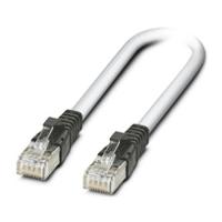 2832221 Phoenix Contact, 1.5m Cat5, Grey RJ45 to Male RJ45 Male, Shielded Shielded, Terminated LSFROH Sheath