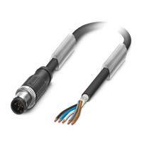 1500732 Phoenix Contact Male 5 way M12 to 5 way Free End Sensor Actuator Cable, 10 m