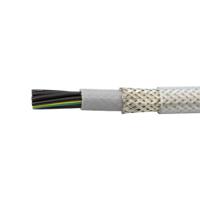 470077cy-cl321 Alpha Wire Pro-Met Control Cable, 7 Cores 0.75 mm², 50 m, Screened, Transparent Polyvinyl Chloride Sheath