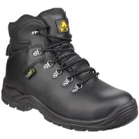 fs301-09 Amblers FS301 Black Steel Toe Capped Men's Safety Boot, UK 9, EU 44