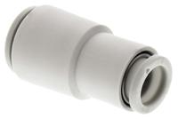 kq2h08-10a SMC KQ2 Series Straight Tube-to-Tube Adaptor, Push In 8 mm to Push In 10 mm, Tube-to-Tube Connection Style