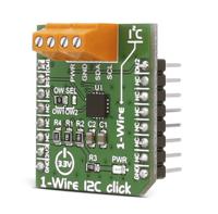mikroe-2750 MikroElektronika 1-Wire I2C Click Development Kit MIKROE-2750