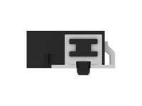 354094-e ERNI 354094 Series Vertical Surface PCB Header, 16 Contact(s), 1.27 mm Pitch, 2 Row, Shrouded