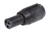 120-8551-101 ITT Cannon , Mini Sure-Seal Series, 3 Pole Cable Mount Connector Socket, IP67