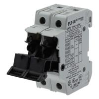 chpv2u Eaton 32A Rail Mount Fuse Holder for 10 x 38mm Fuse, 2P, 1.5kV