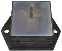 534079 Paulstra Hutchinson M10 Anti Vibration Mount, Male Buffer Foot with 800daN Compression Load